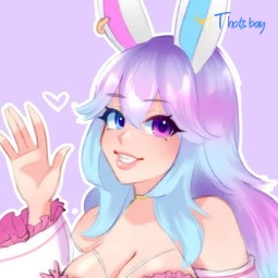 Cottontail 🐰💙💗🔞